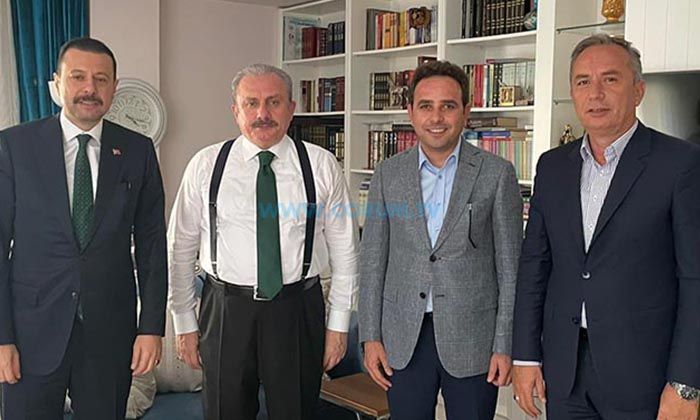 Çorum’un Vekilleri Mustafa Şentop’un Oğlunun Düğününde