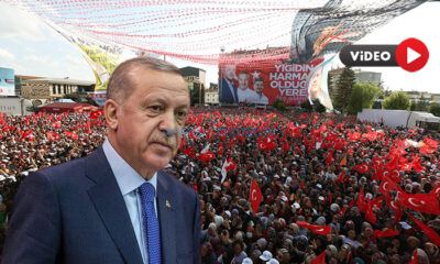 Erdoğan: Mitinge 50 Bin Kişi Katıldı