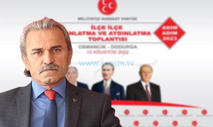 MHP’liler Osmancık’a Geliyor