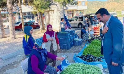 Pazar Yerinde Halkı Dinledi