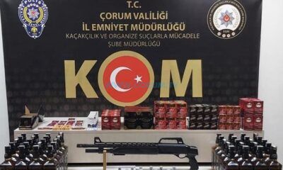 Ruhsatsız Silah, Kaçak Sigara ve İçki Operasyonu