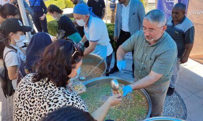 Şehrin Yedi Farklı Bölgesinde Vatandaşa Aşure İkram Edildi