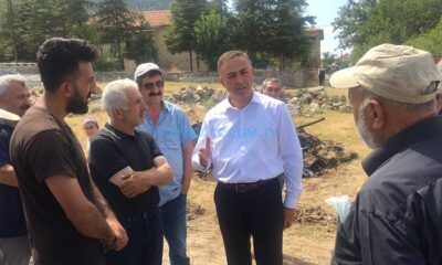 Tahtasız’dan Yangınzedelere Ziyaret