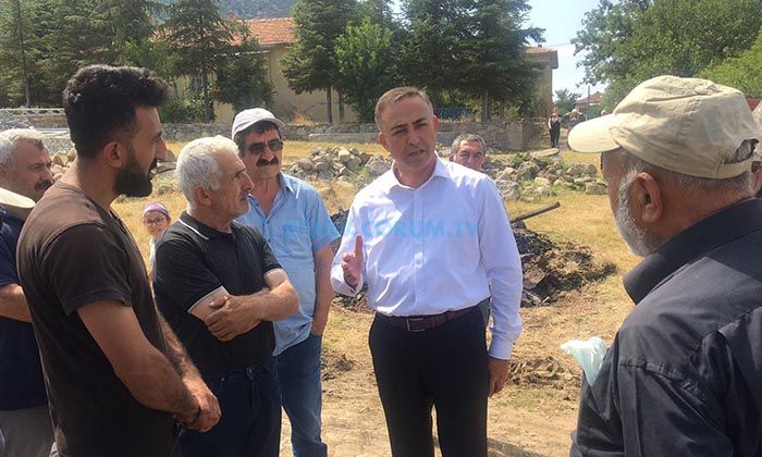 Tahtasız’dan Yangınzedelere Ziyaret