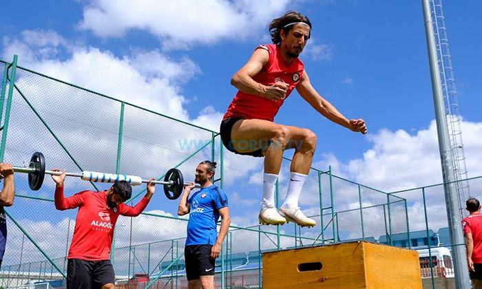 Yeni Haftaya Kondisyon Çalışarak Başladılar