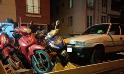 16 Araç Trafikten Men Edildi