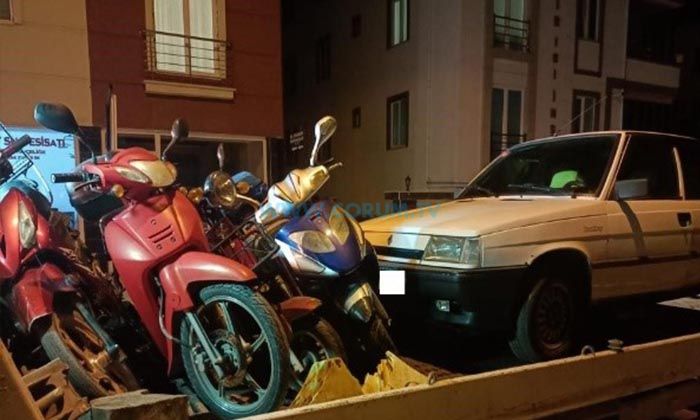 16 Araç Trafikten Men Edildi