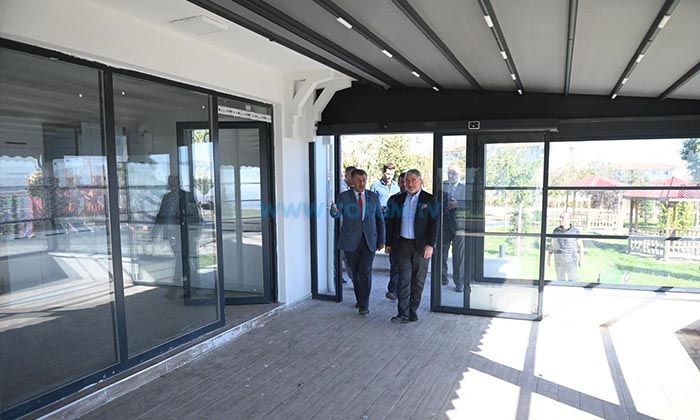 Akkent’in Manzaralı Kafeteryası Açılışa Hazır