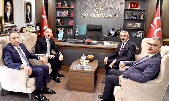 Bakan Muş’tan MHP’ye Ziyaret