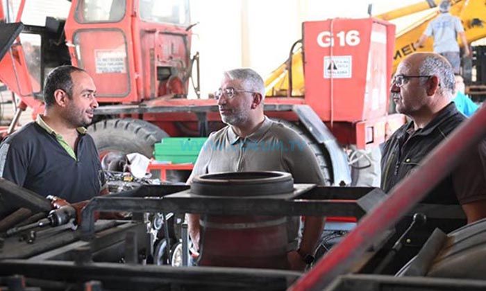 Başkan Aşgın’dan Personele Ziyaret