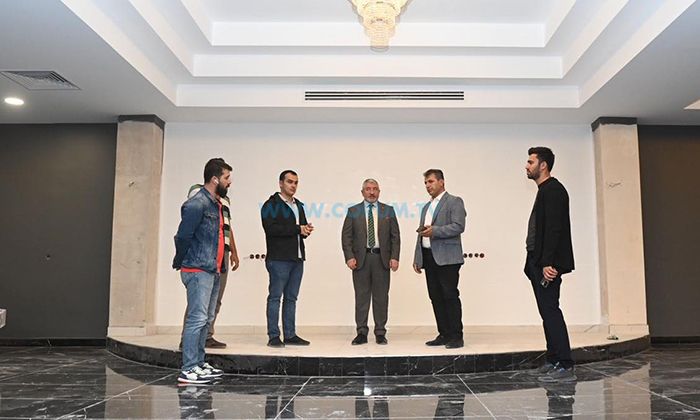 Belediyenin Düğün Salonu Tamamlanmaya Yakın