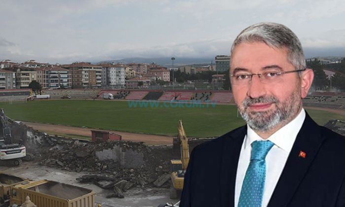 Dr. Turhan Kılıçcıoğlu Stadyumu Yıkılıyor