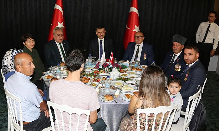 Gaziler Kahvaltıda Buluştu