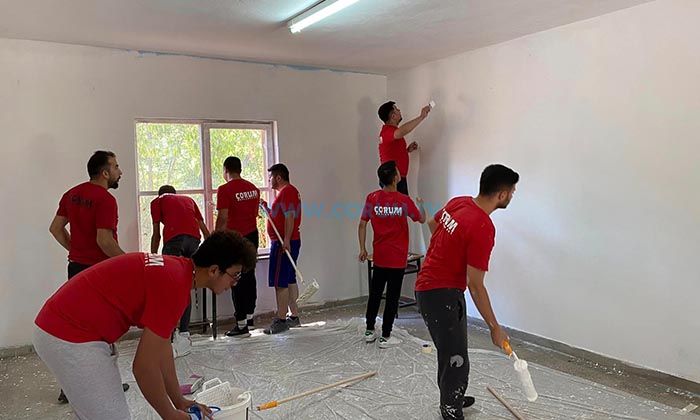 İyilik Atölyesi, Köy Okullarını Güzelleştiriyor