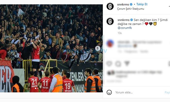 Maç Sonu Paylaşımları