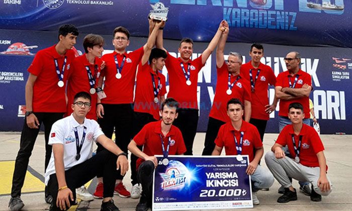 TEKNOFEST’te ÇOROBOT Damgası