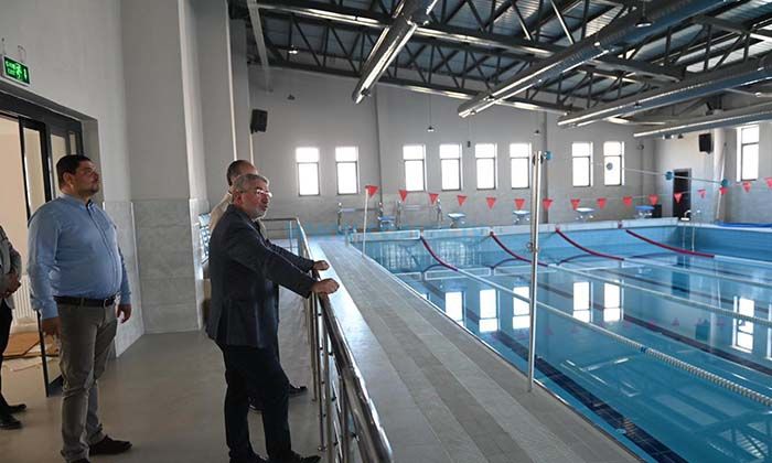 Yarı Olimpik Yüzme Havuzları Açılış İçin Gün Sayıyor