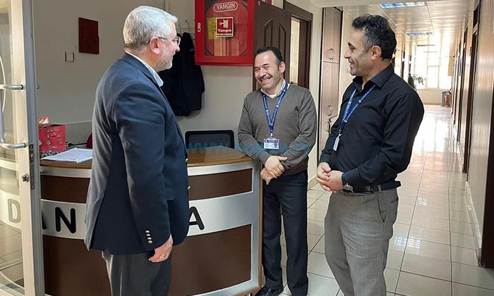 Başkan Aşgın, Personelle Görüştü