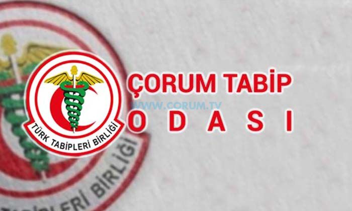 Çorum Tabip Odası’ndan TBB’nin Açıklamalarına Tepki