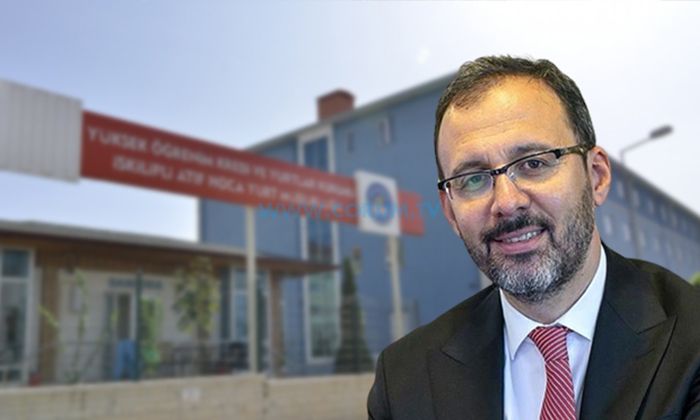 Kasapoğlu: 6 Bin 702 Yurt Kapasitesiyle GSB Hep Yanında