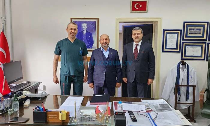 Kavuncu’dan Gazi Üniversitesi Hastanesi’ne Ziyaret