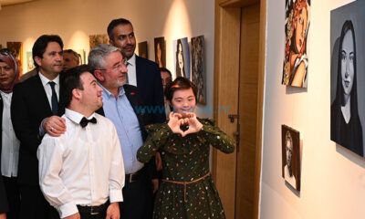 Özel Öğrencilerin Eserleri Sergileniyor