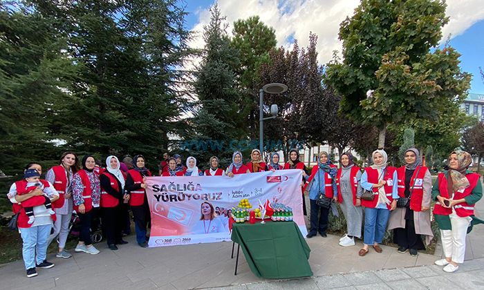 Sağlıklı Yaşam İçin Yürüdüler