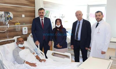 Vali Çiftçi, Tedavi Gören Hastaları Yalnız Bırakmadı