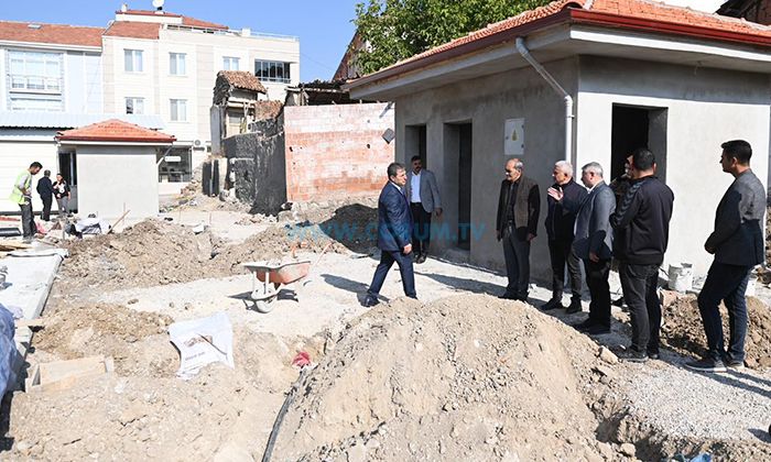 Yeniyol’a Yapılan Semt Parkında Hummalı Çalışma