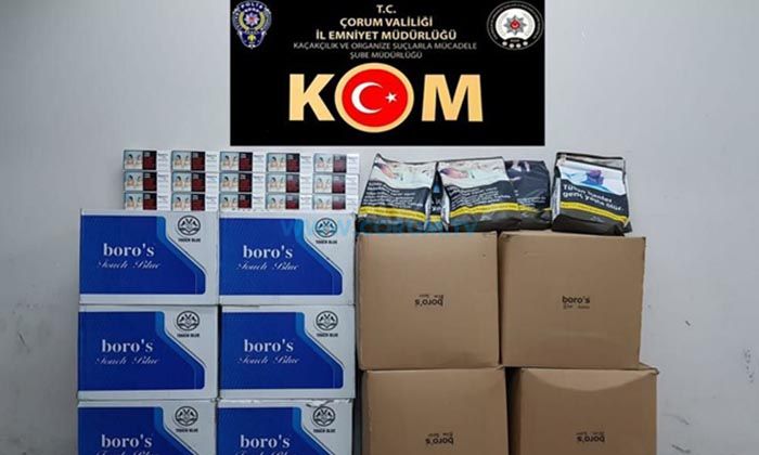 60 Bin Adet Kaçak Sigara Ele Geçirildi