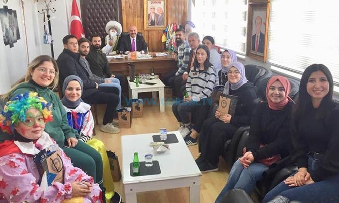 Başkan İsbir’den HİTÜ Öğrencilerine Teşekkür