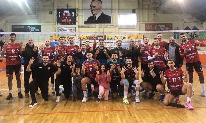 Çorum’un Efeleri Yedide Yedi Yaptı