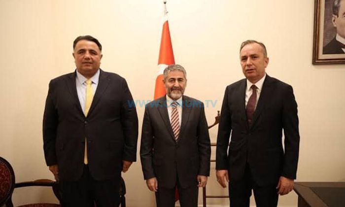 Çorum’un Vekillerinden Bakan Nebati’ye Ziyaret