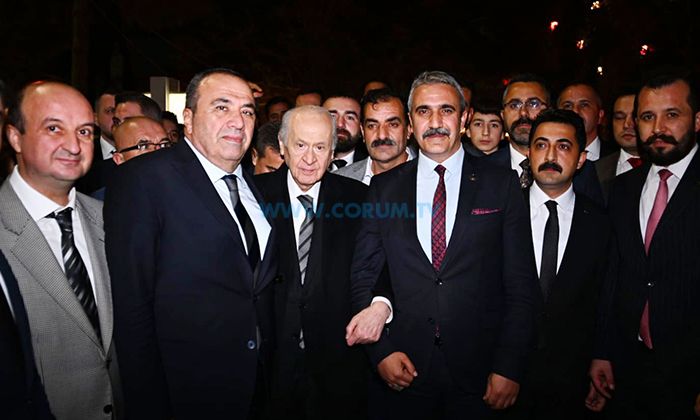 Devlet Bahçeli Çorum’da Mola Verdi