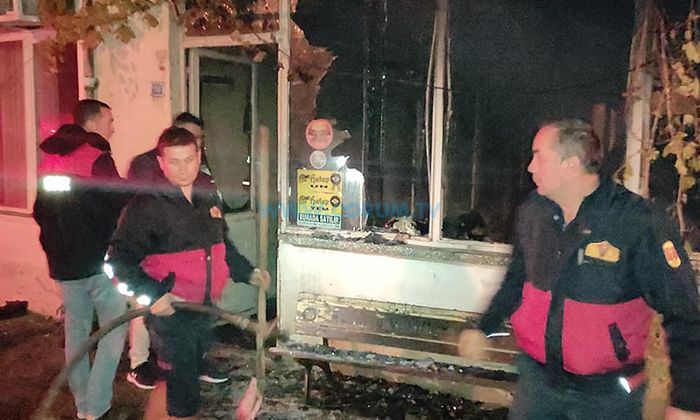 Elektrik Kontağından Çıkan Yangın Korkuttu