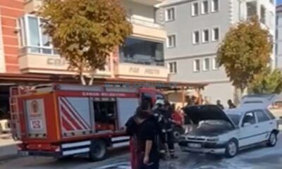 Esnaf, Otomobili Yanmaktan Kurtardı