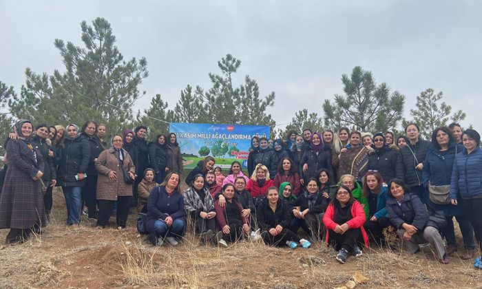 Kadınlar Fidan Dikti