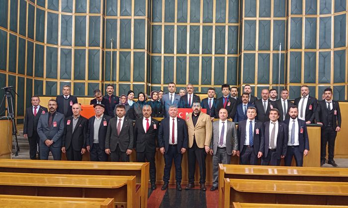 MHP’liler Ankara’da Grup Toplantısı’na Katıldı