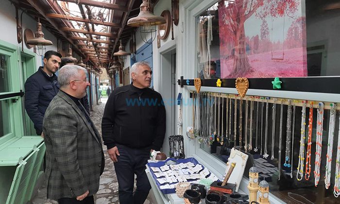 AK Partili İnci, Başkan Aşgın’ın Konuğu Oldu