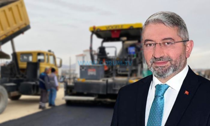 Alternatif Rota Oluşturacak Yolda Asfalt Çalışması Sürüyor