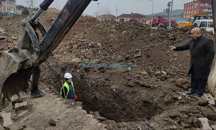 Bayat Belediyesinden Yağmur Suyu Çalışmaları