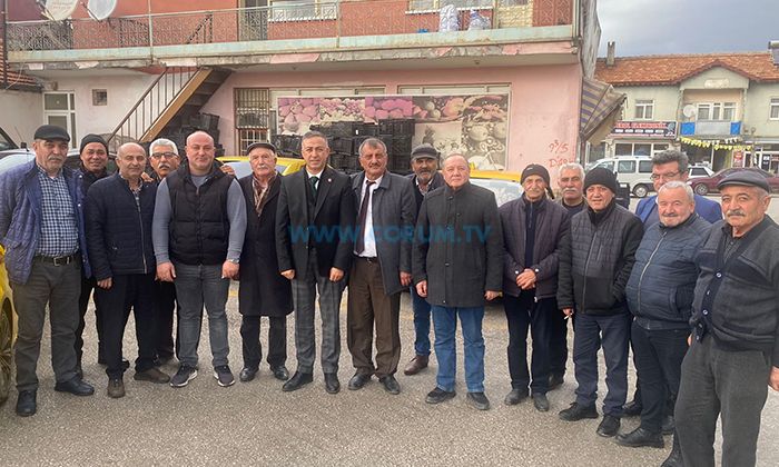 CHP’liler Alaca’da Nabız Yokladı