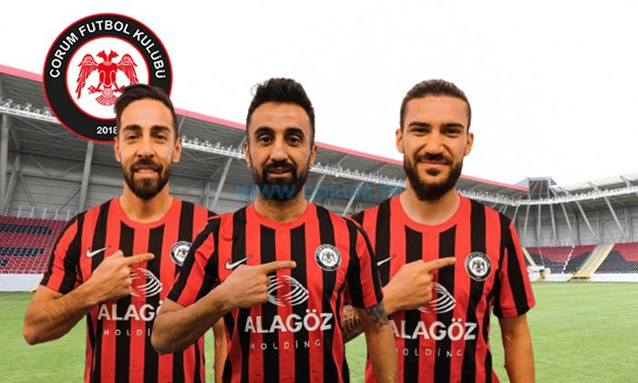 Çorum FK’ye Üç Takviye Birden