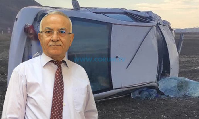 Eski Müdür ve Eşi Kazada Yaralandı