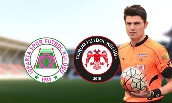 Isparta Maçının Hakemi Açıklandı