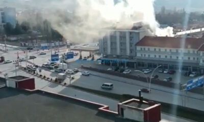 Otelde Yangın Çıktı