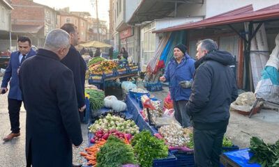 Pazarda Vatandaşı Dinlediler