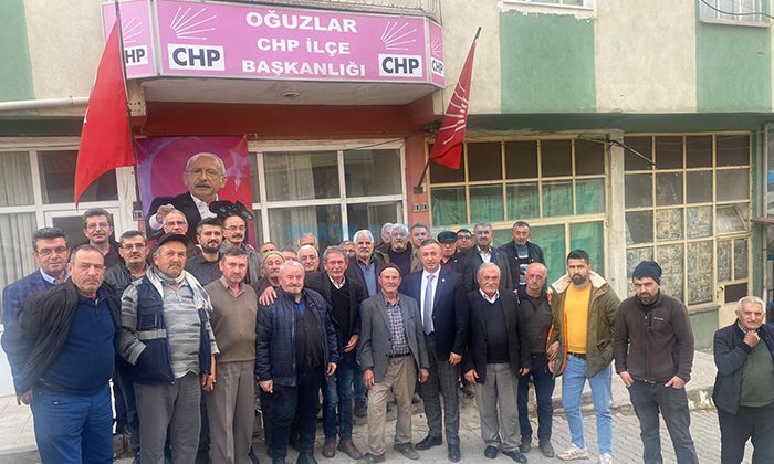 Tahtasız, Oğuzlar’da Partililerle Buluştu