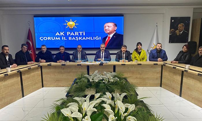 AK Parti’de Seçim İstişaresi