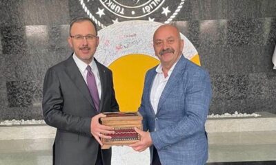 Bakan Kasapoğlu’na Teşekkür Ziyareti